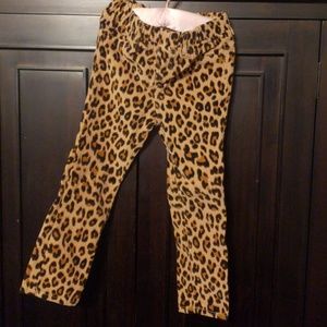 Leopard pants